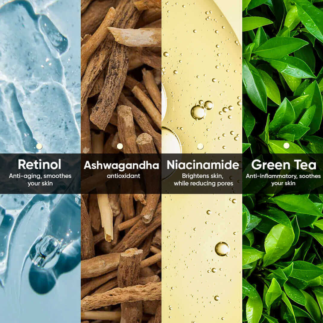 NightRevive Face Night Serum Ingredients.