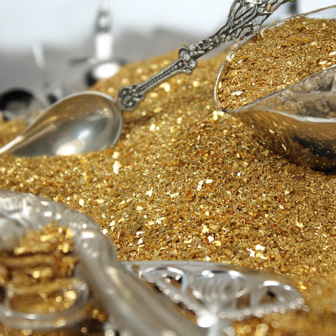 Gold Flakes for Skin 