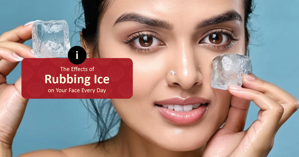 Effects of Rubbing Ice on Your Face Every Day