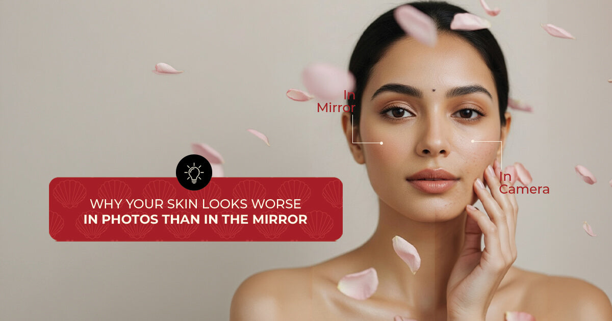 Why Your Skin Looks Worse In Photos Than In The Mirror