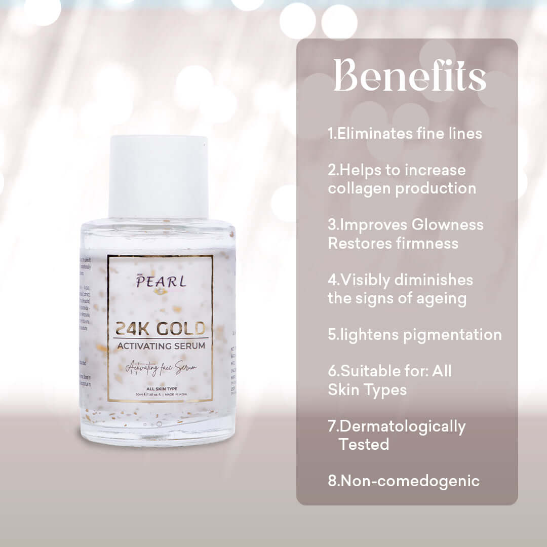 24k Gold Serum Benefits.