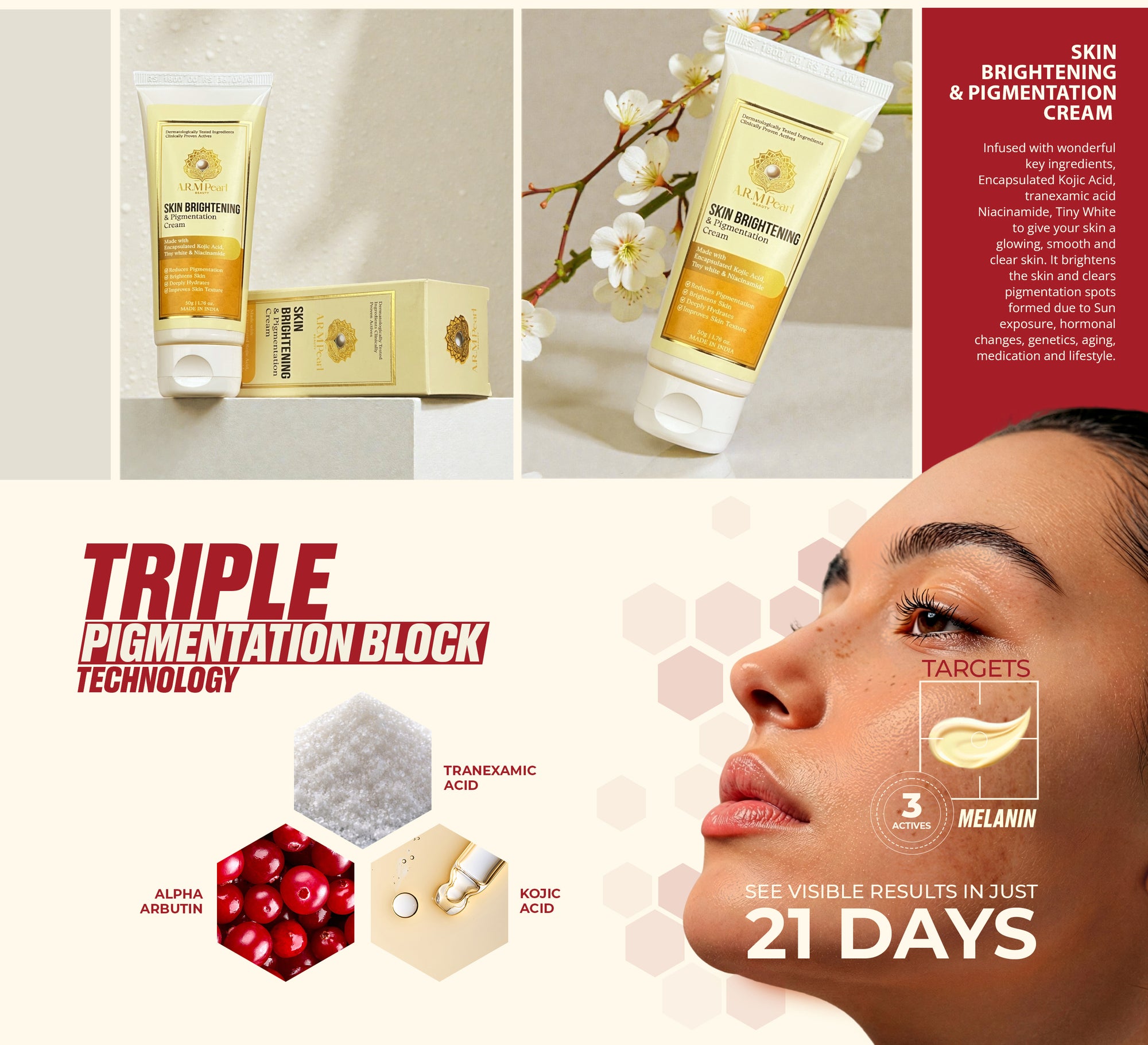 Skin Brightening & Pigmentation Cream