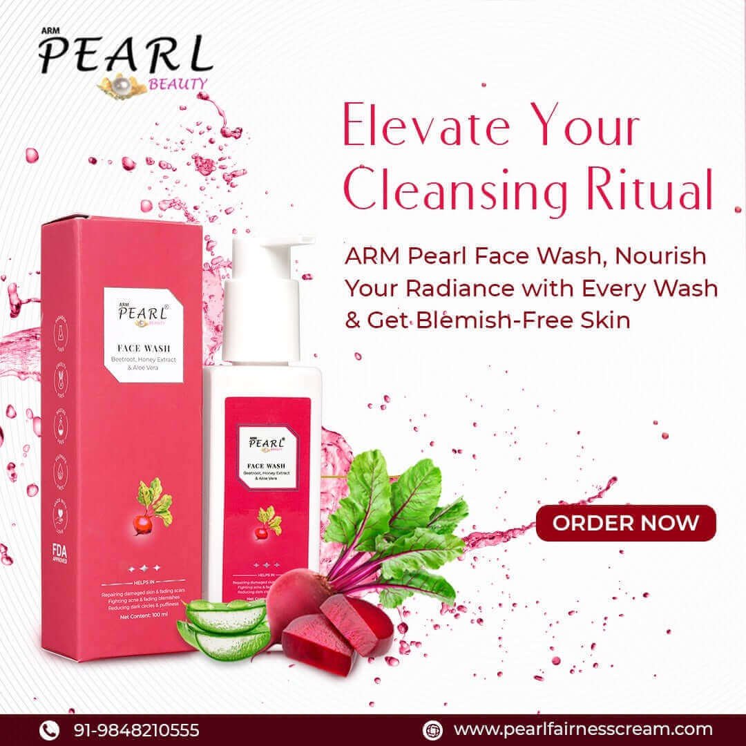 ARM Beetroot Facewash For Dry Skin Cleansing Ritual
