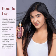 ARM Pearl 6-in-One-Hair Treatment Oil How To Use