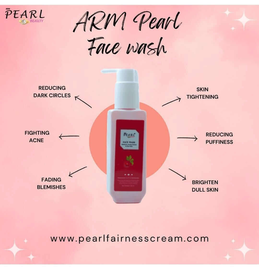 ARM Pearl Beetroot Facewash reduce dark circles