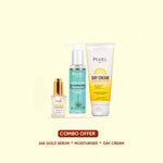 ARM  Pearl  Combo  24K  Gold  Serum  Body  Glow  Moisturizer  Day  Cream  SPF50