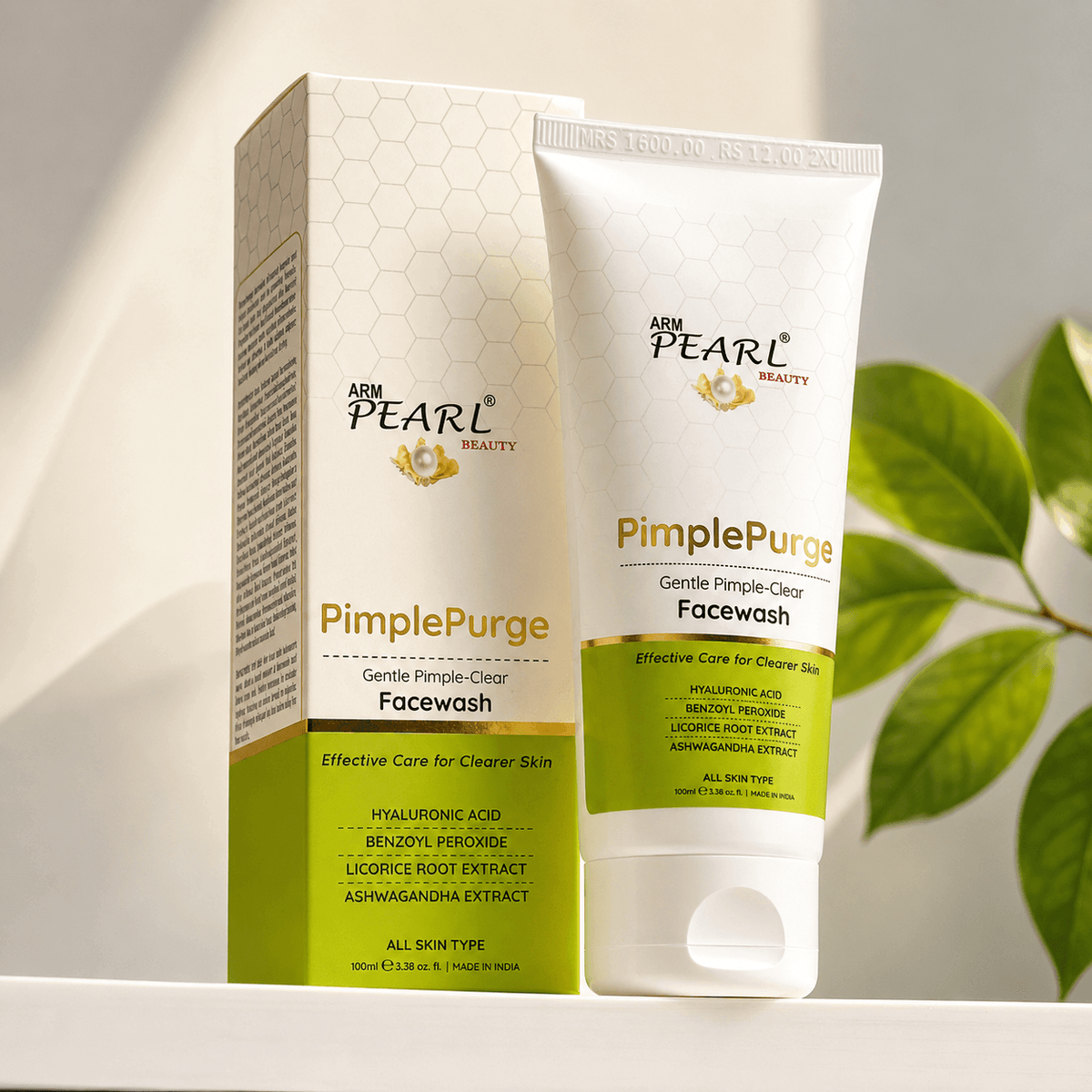 ARM Pearl Pimple Purge Facewash Pimple clear