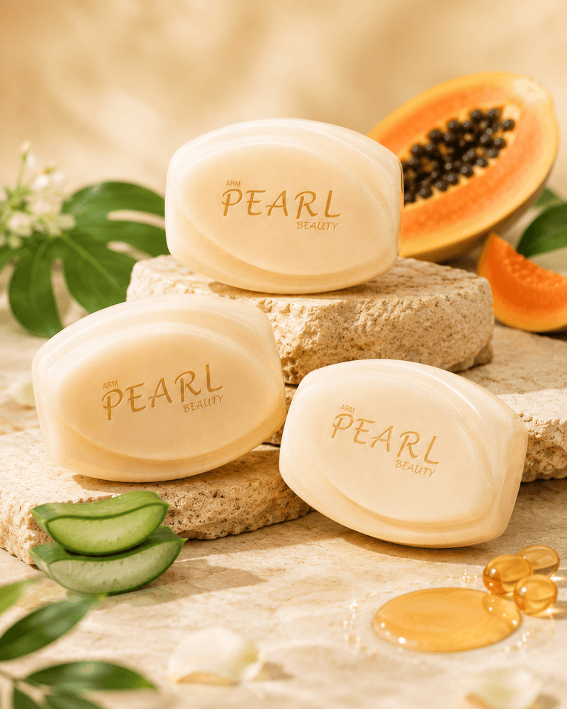 ARM Pearl Skin Whitening Soap With Papaya