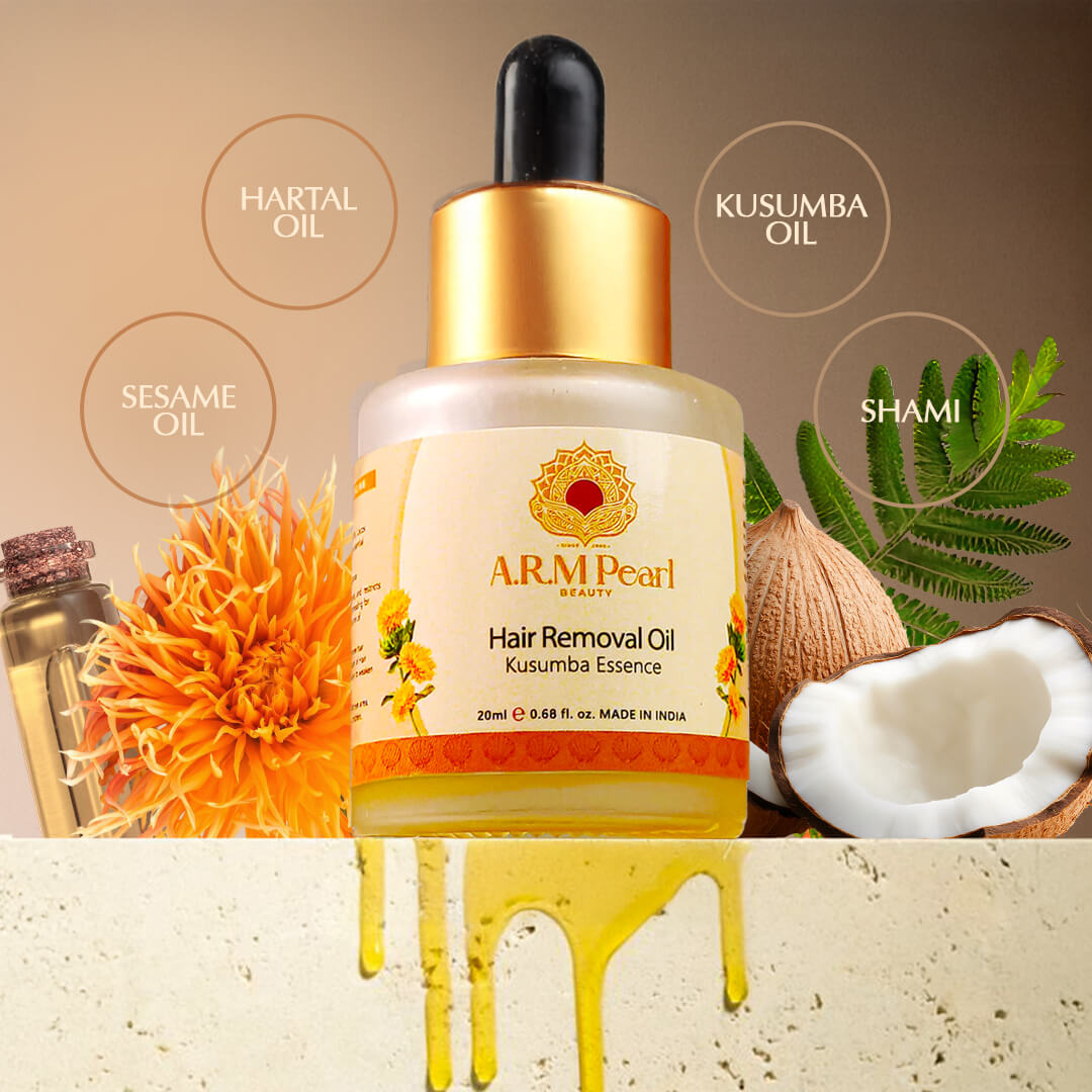 ARM hair removal oil ingredients