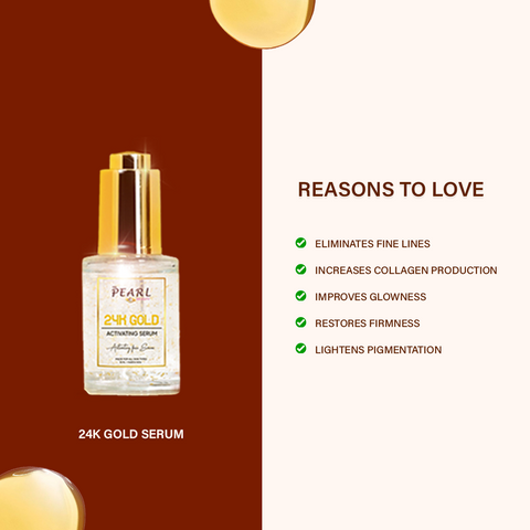 Best Night Cream For Glowing Skin, 24k Gold Serum ARM Pearl Combo Offer