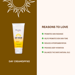ARM Pearl Day Cream Sunscreen With SPF 50