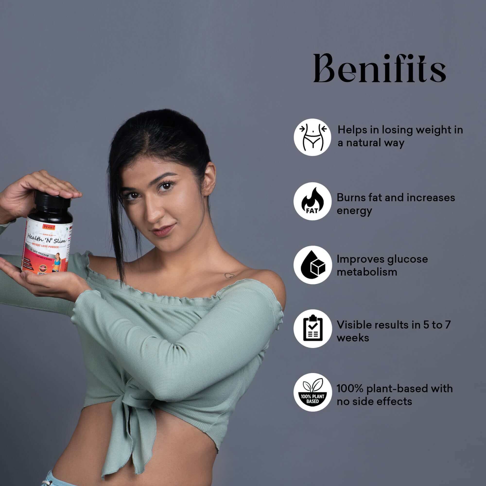 Benefits Of ARM Pearl Health Wellness Weight Loss Powder