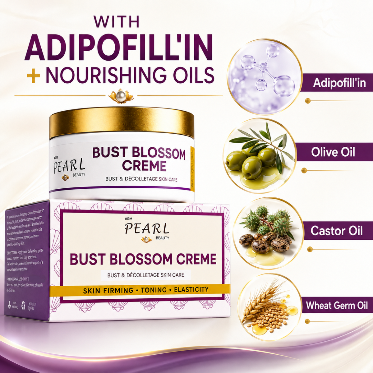 Bust Blossom Creme With Adipofillin