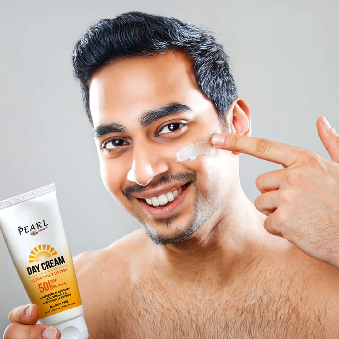 Day Cream Sunscreen SPF 50 For Men