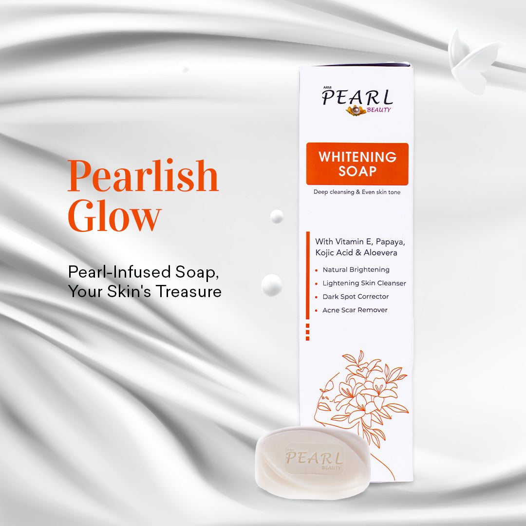 ARM Pearl Skin Whitening Body Soap For Pearlish Glow