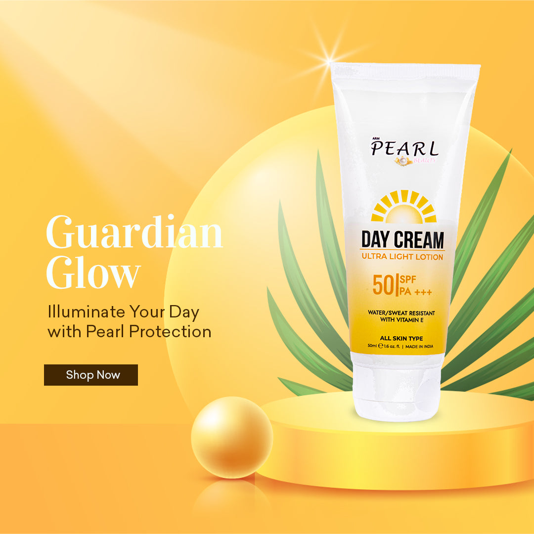 Day Cream Sunscreen With SPF 50 By ARM Pearl
