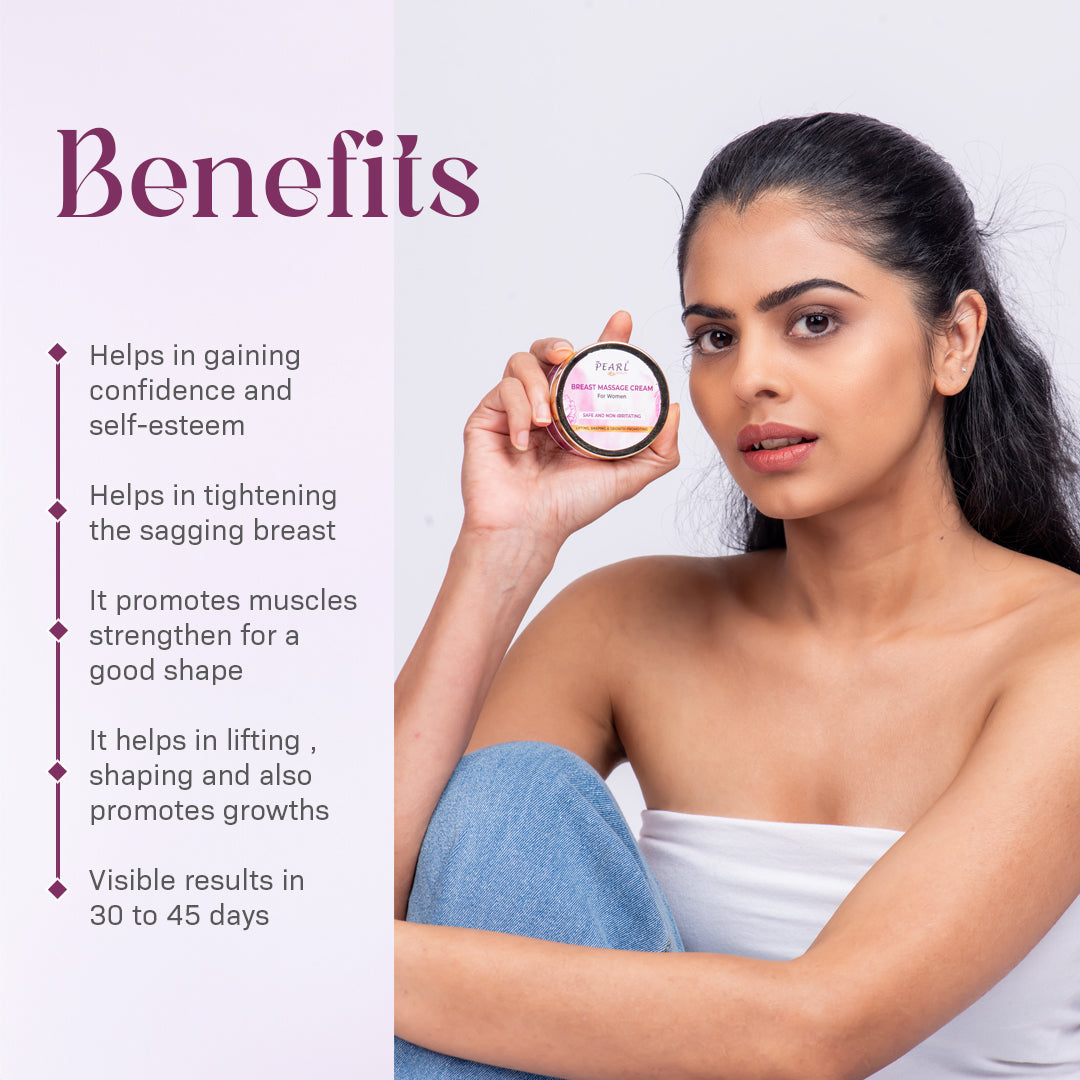 Benefits Of ARM Pearl Breast Firming And Tightening Cream