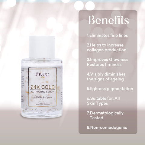 Benefits Of ARM Pearl 24k Gold Serum