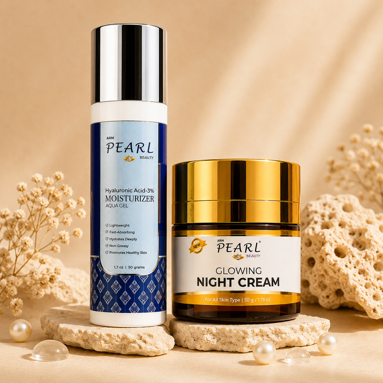 Improved Glowing Night Cream To Remove Tan And Hyaluronic Acid Moisturizer