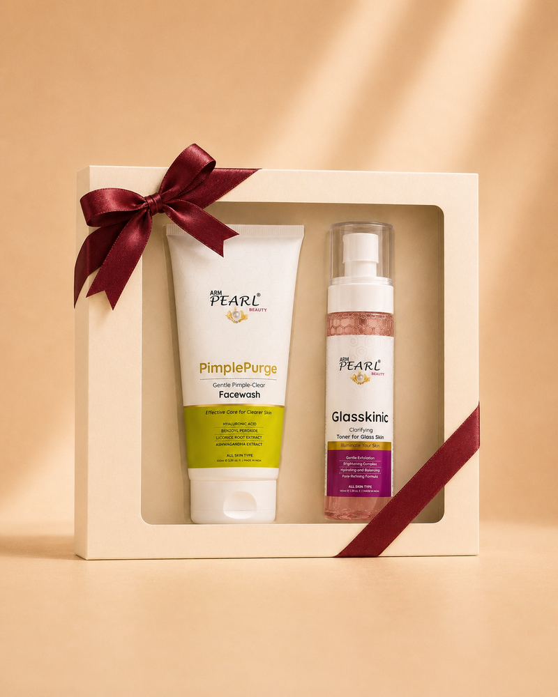 Acne to Glass Skin Bundle | Clear & Glass Skin