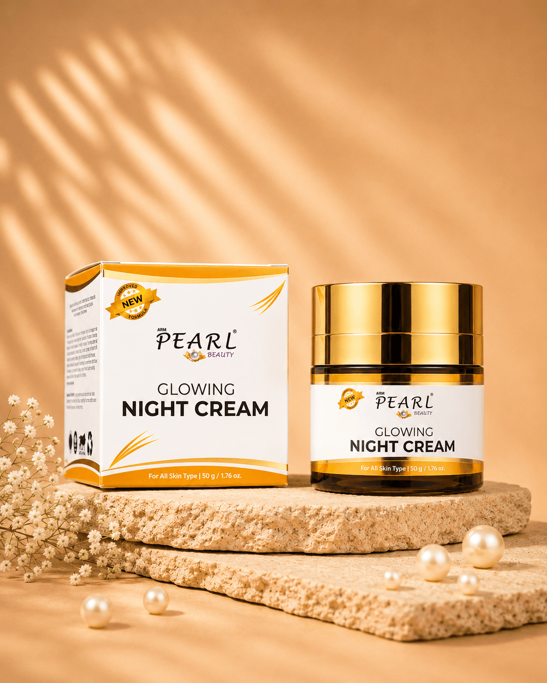 IMPROVED Skin Glowing Night Cream
