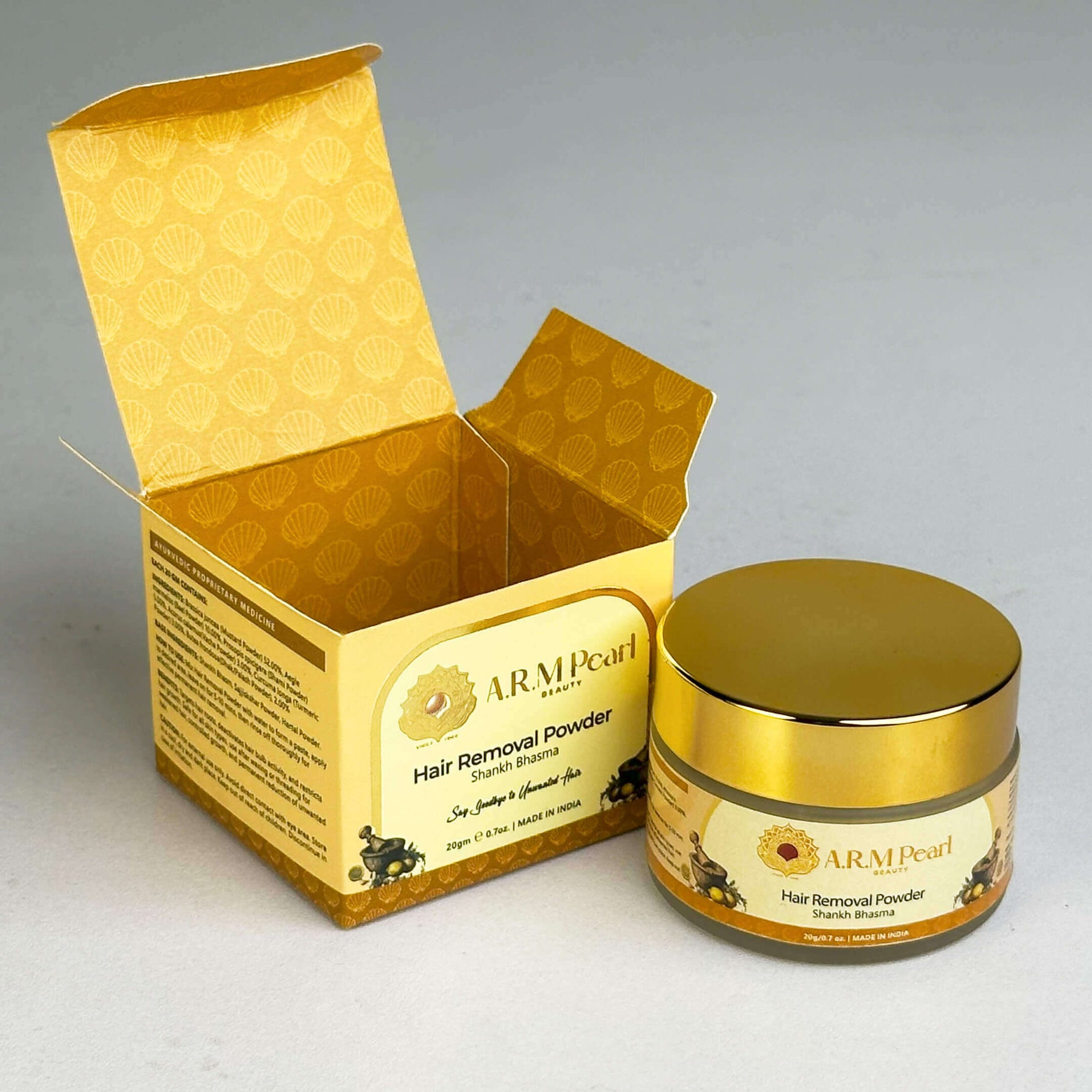 unwanted hair removal powder