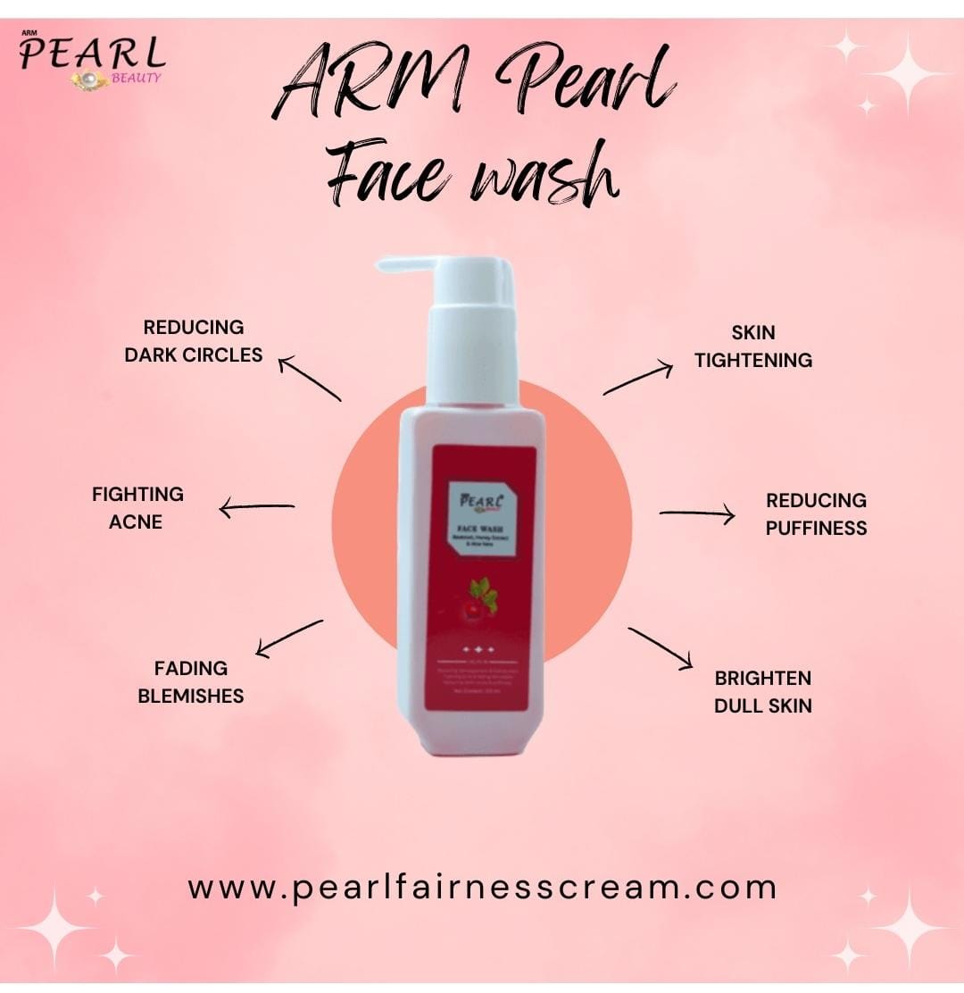 ARM Pearl Face Wash Benefits