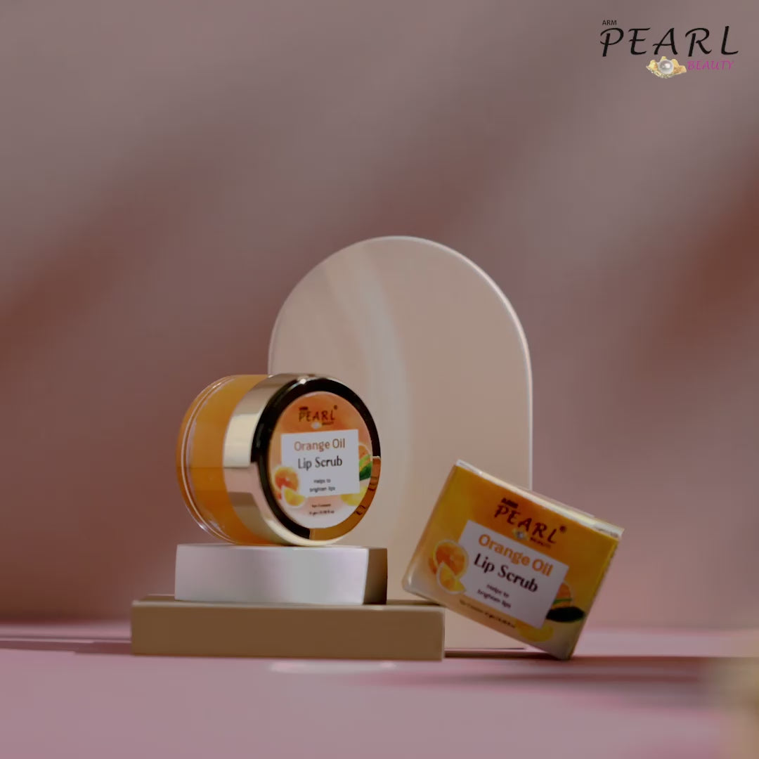 ARM Pearl Orange Lip Scrub For dry And Chapped Lips