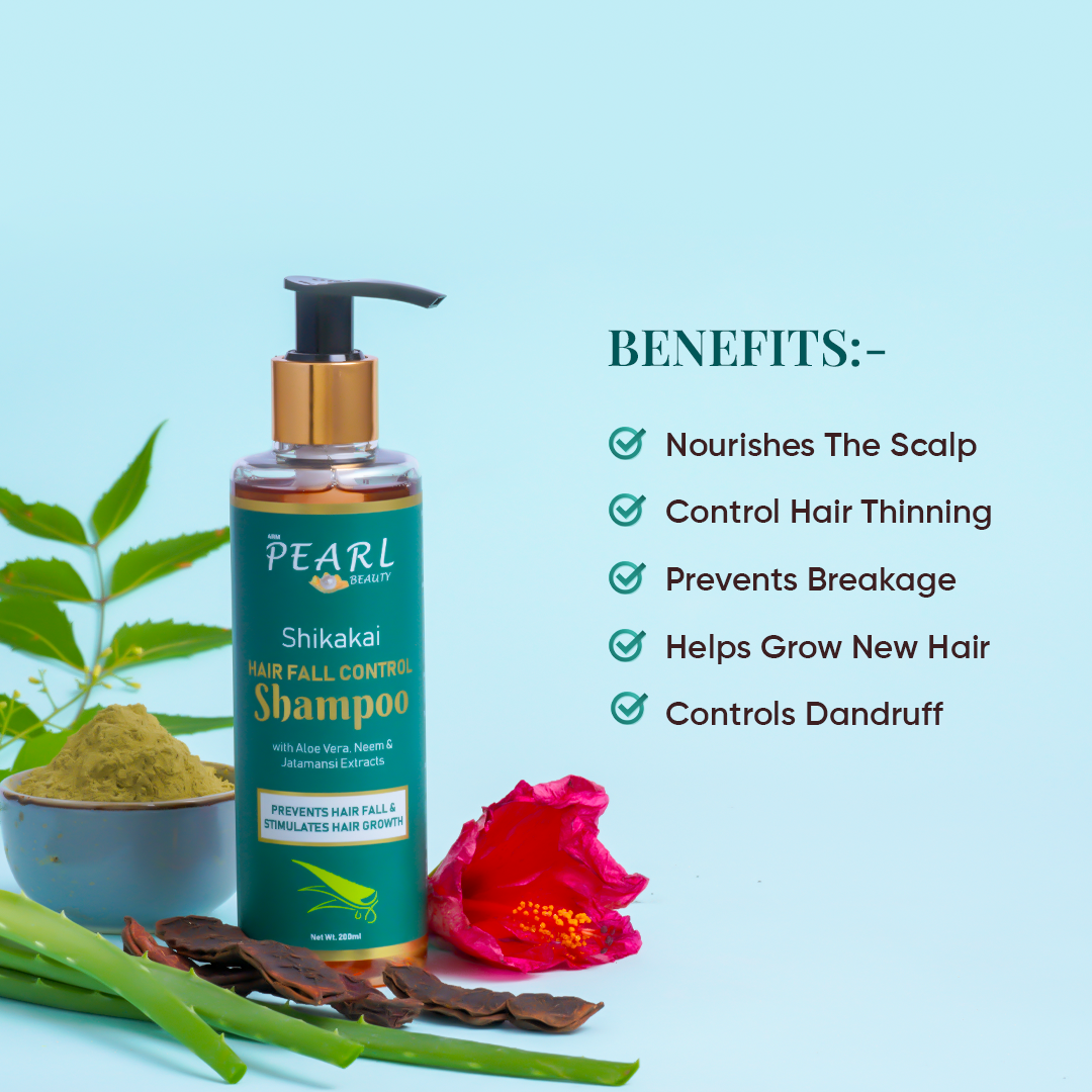 ARM Pearl Hairfall Control Shampoo Benefits