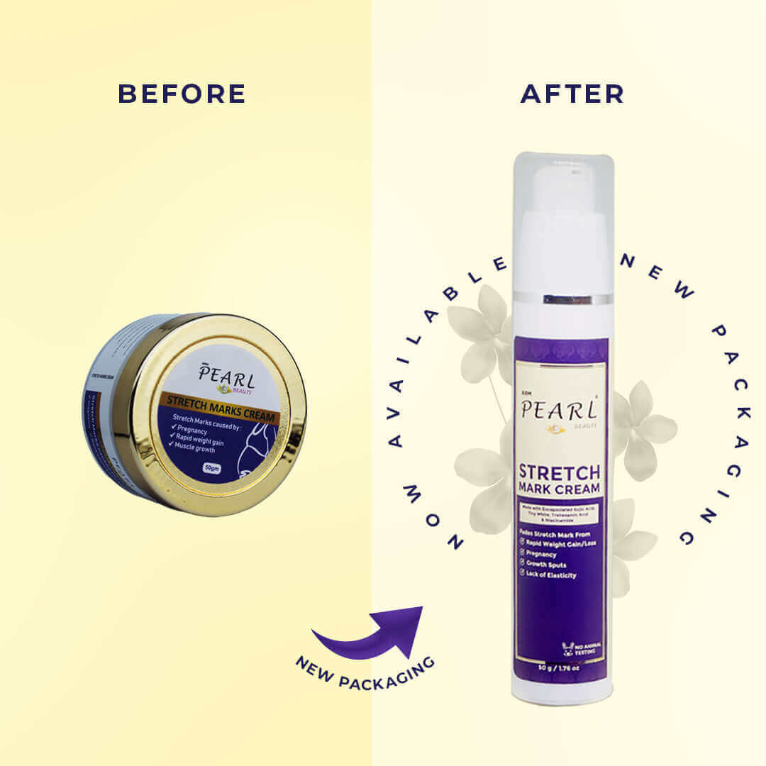 ARM Pearl stretchmarks cream new packaging